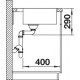 Blanco Andano 400-IF/A mit Exzenter