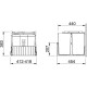 Franke Abfallsysteme 300-45 2x22l