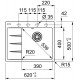 Franke CNG 611-62 TL doppelseitiges Modell