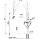 SET - SPÜLE FRANKE CNG 611-62 TL/7 MIT ARMATUR FP 0408.031