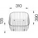 Geschirrkorb für Blanco 220573