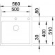 Blanco Claron 500-IF/A Durinox®